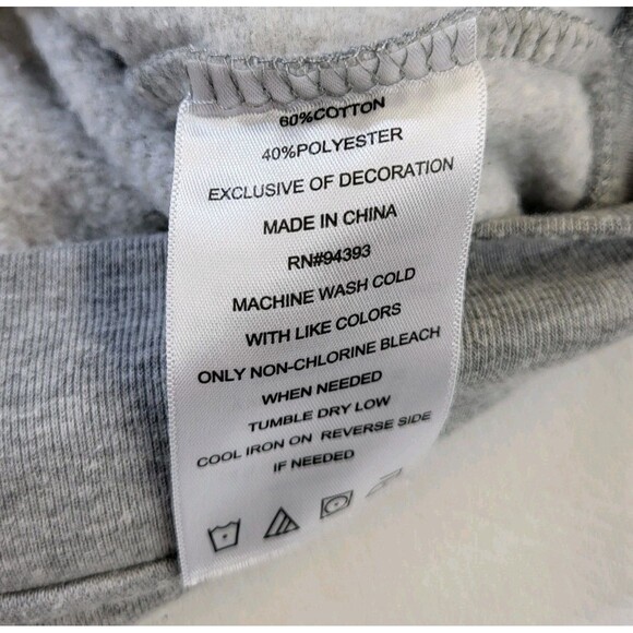 Heritage Charm Sloth Sweater Gray Medium Pullover Christmas Holiday Santa - Picture 5 of 7